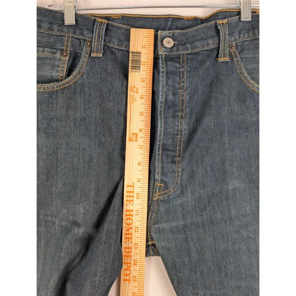 Levis Jeans Mens‎ 40x30 Blue 501 Brooks Brothers Button-Fly USA Made 100% Cotton